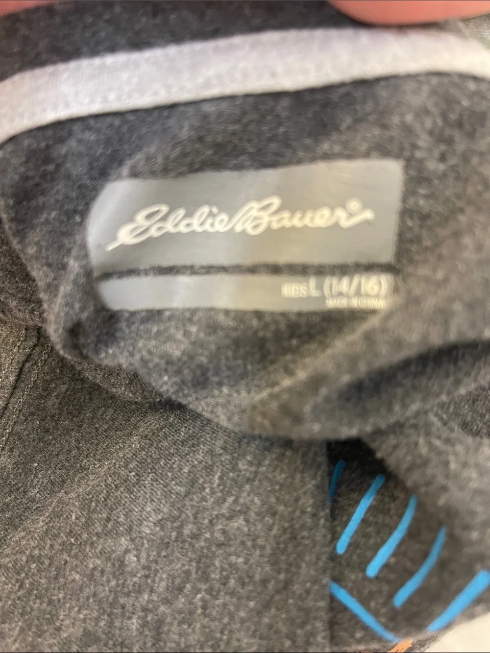 Eddie Bauer soft charcoal